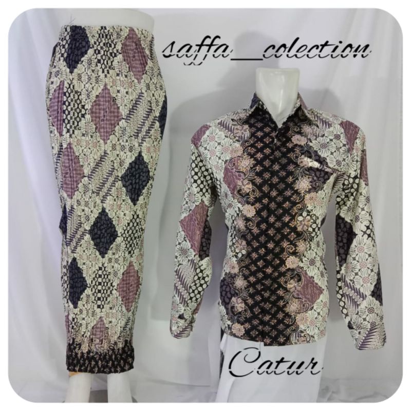 kemeja batik couple/batik couple/kemeja lengan panjjang