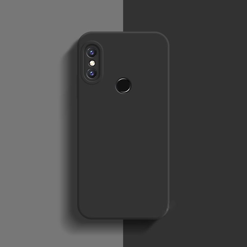 SILIKON CAIR ASLI RESMI CASE XIAOMI REDMI NOTE 9 8 7 5 PRO MAX 9S COVER TAHAN GUNCANGAN SOFTCASE CASING