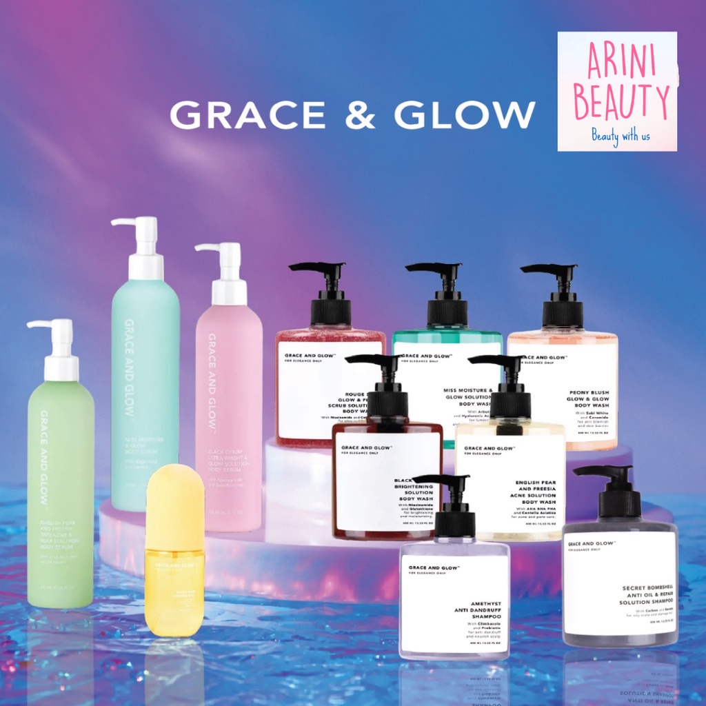 Grace and Glow Body Serum English Pear Freesia Black Opium Body Lotion / Grace & Glow Body Serum
