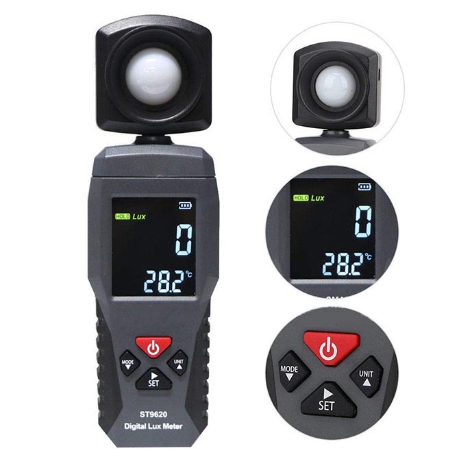 Jual Lux Meter ST9620 Smart Sensor Light Tester ST9620 Illuminometer