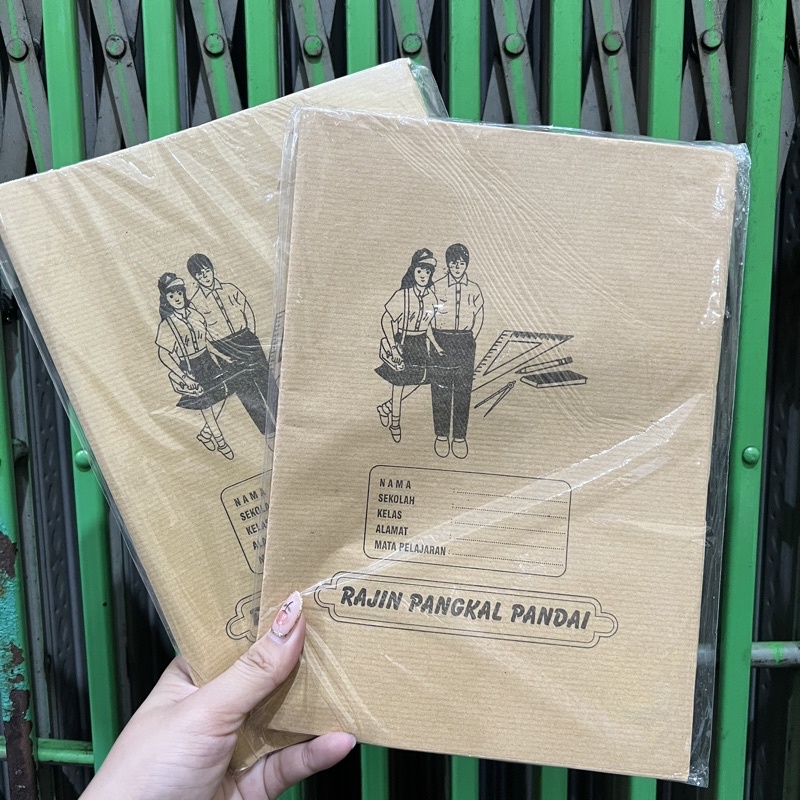 

[1PACK=20Lembar] SAMPUL KERTAS COKLAT ISI 40 lembar