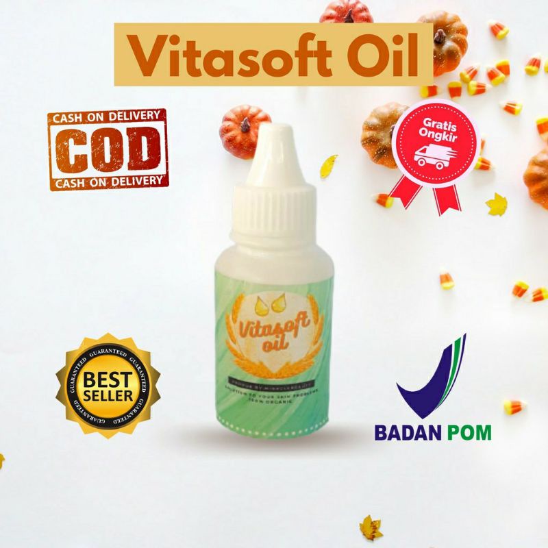 VITASOFT OIL|PENGHILANG BEKAS LUKA PENGHILANG BENJOLAN | VITA SOFT OIL TERLARIS
