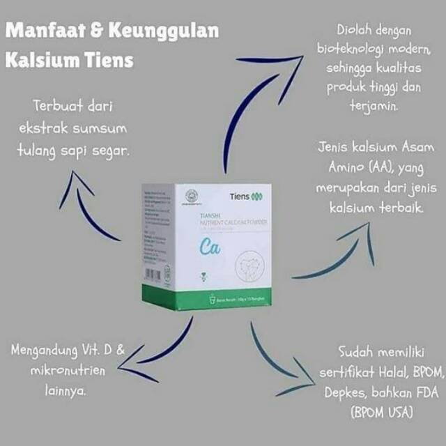 

SUSU PENINGGI BADAN NUTRIENT CALCIUM POWDER PAKET 10 HARI