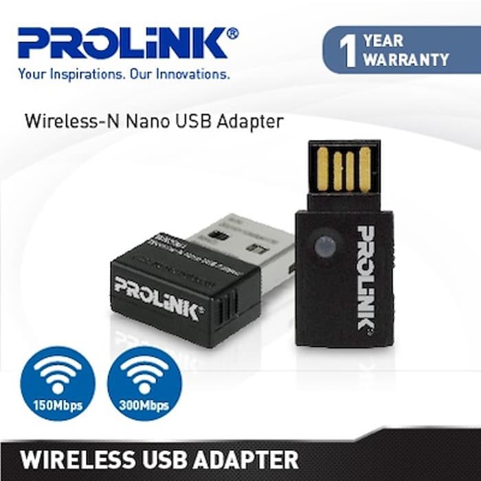 PROLINK WN2001 Wireless Nano USB Adapter 150Mbps