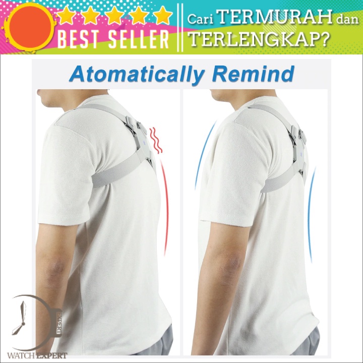 Bisa COD Alat Korektor Postur Punggung Tali Body Harness Smart Adjustable Back Support - Aptoco BC200