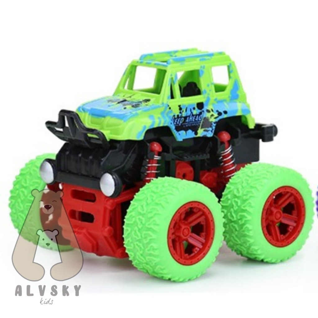MAINAN ANAK MOBIL MOBILAN OFF ROAD JEEP ZAP MONSTER / MOBIL JIP OFF ROAD 4 DRIVE BIG FOOT