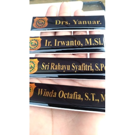 

Nametag / Nama Dada 1 Pcs