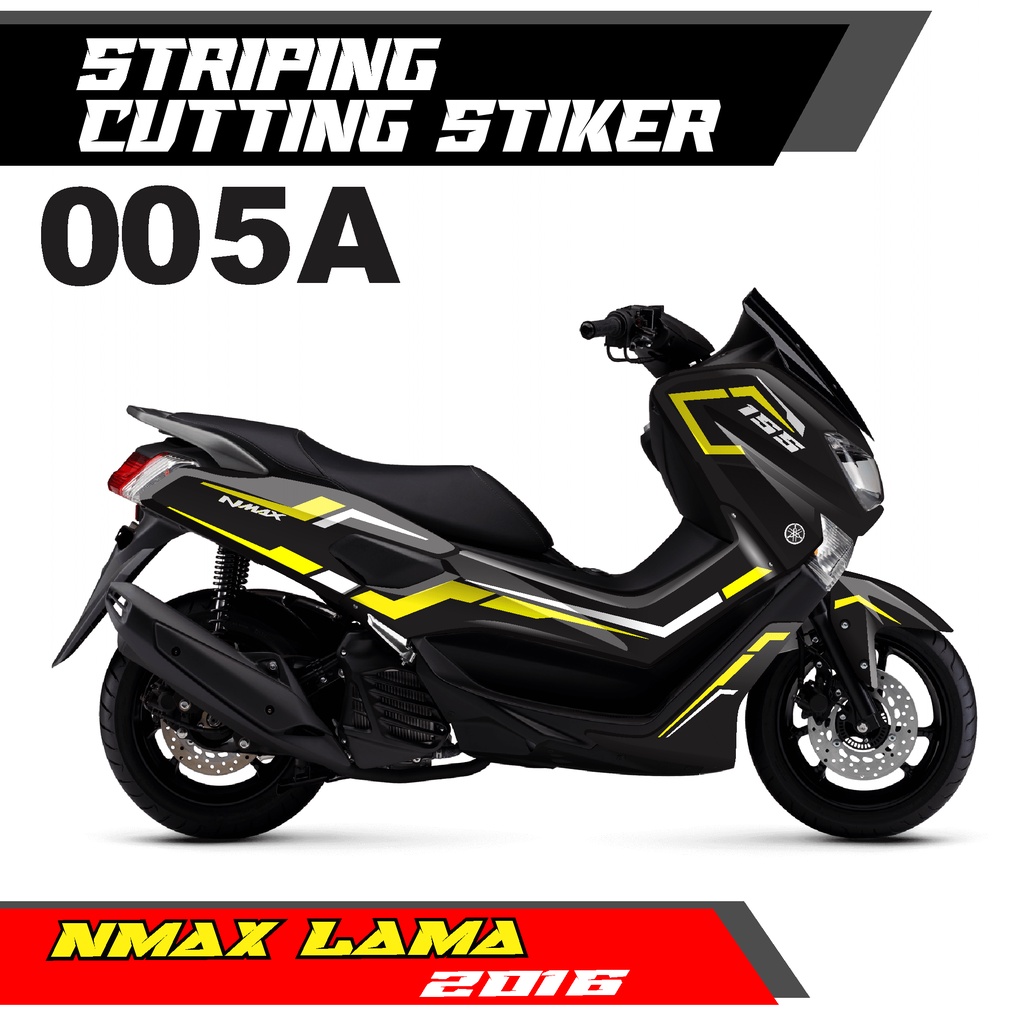 Cutting Stiker / Striping Motor Variasi NMAX 155 LAMA 2017 - 05