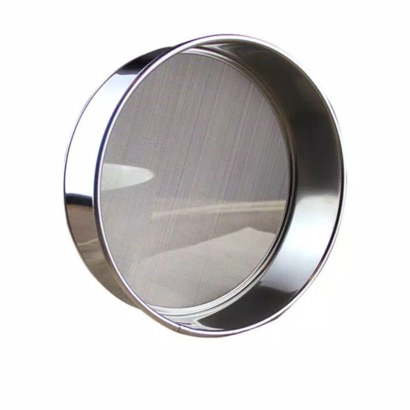 ayakan tepung stainless steel  ukuran 16,18,20 cm