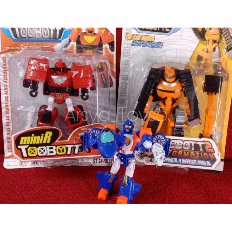 Mainan anak anak robot Tobott/robotan tobott