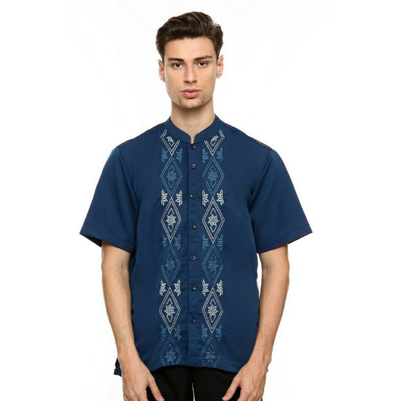 baju koko lengan pendek-sizeM