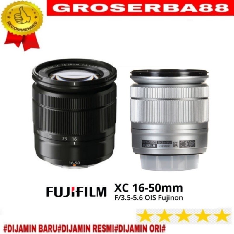 LENSA MIRRORLES FUJIFILM FUJINON XC 16-50MM OIS II LENSA KIT FUJI