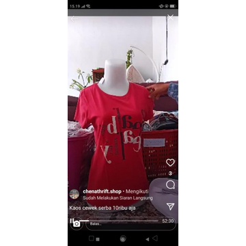 Nota Live Kaos Serba 10ribu