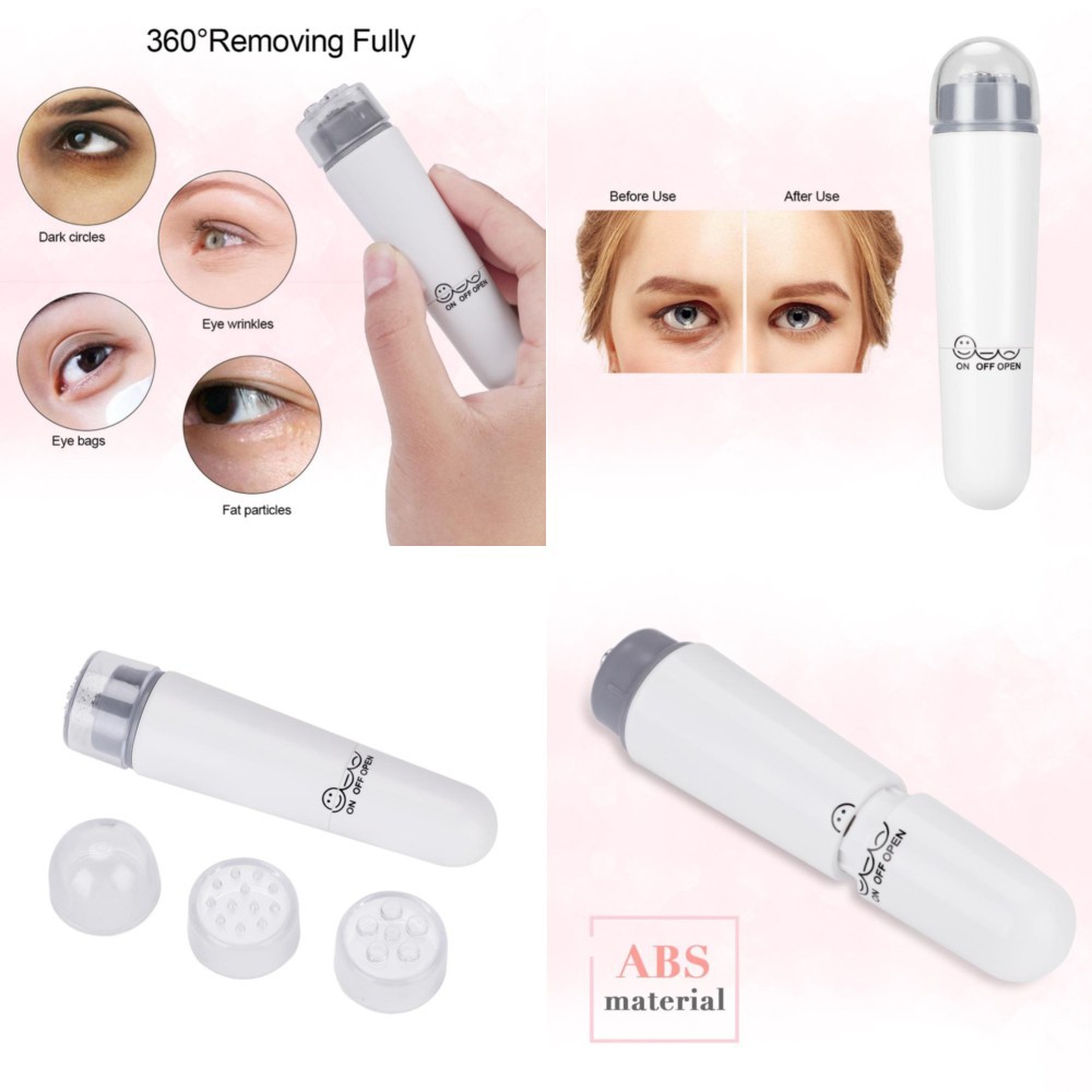 Sincere Alat Pijat Mata Electric Pen Eye Mini Massager Anti Aging SM17 White Grab Medan