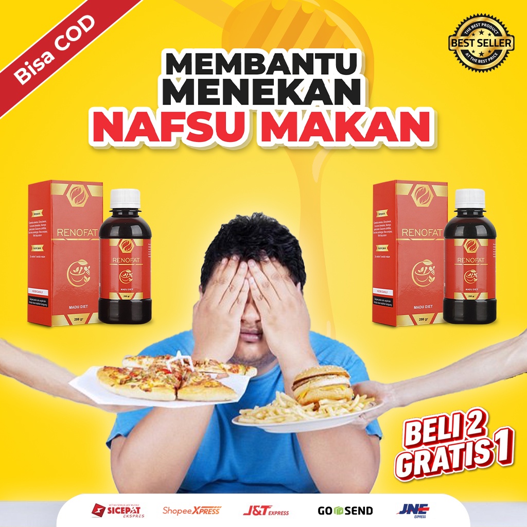 MADU DIET HERBAL MADU RENOFAT | MADU PELANGSING BADAN | MADU LANGSING SINGSET 100% ORIGINAL