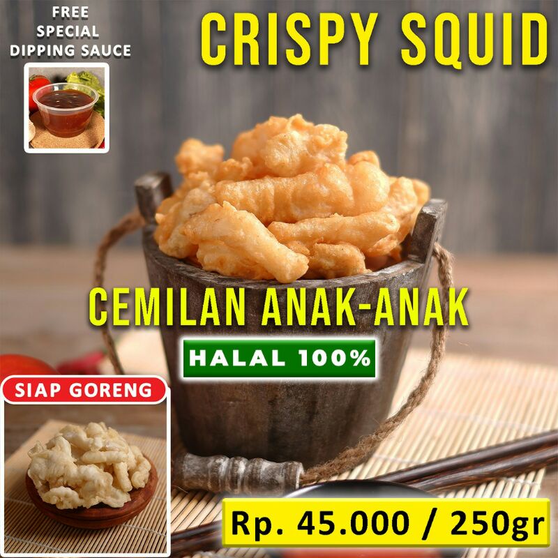 

Crispy Squid (Frozen)