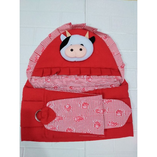 Gendongan Samping Bayi/Topi Asli/Boneka Sapi Terlaris