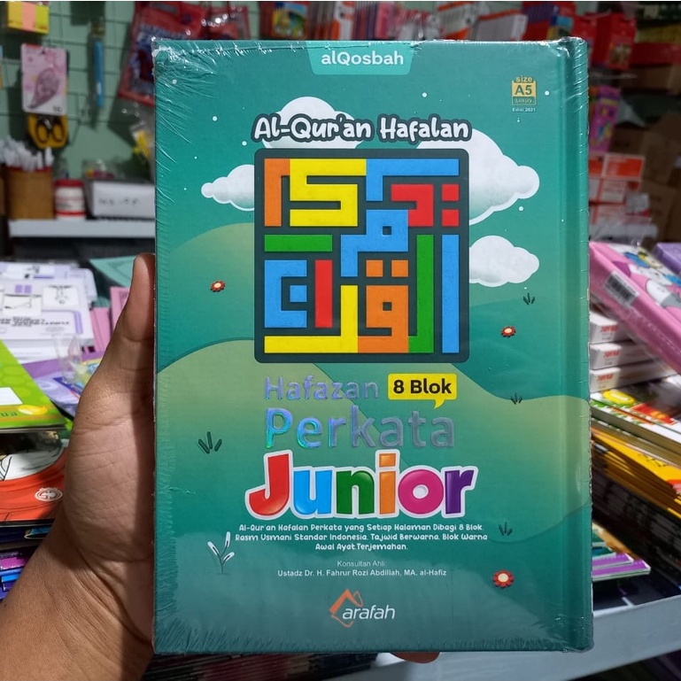 Quran Hafazan Junior Perkata Blok 8 Hafalan Mudah dan Cepat Terjemah - Al Quran Hafalan Junior