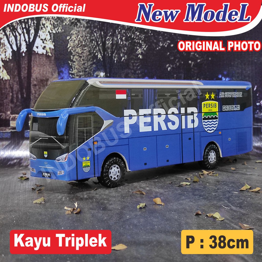 INDOBUS Miniatur Bus Bis PERSIB Legacy SR2 XHD Prime