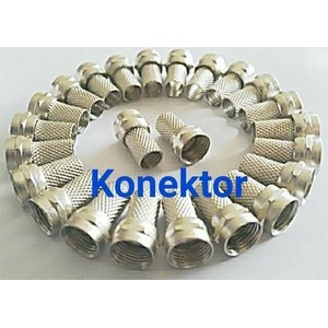 Konektor F RG 6 untuk parabola cctv harga super murah