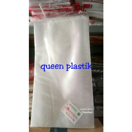 

Plastik PP Bening 0.8 BANGKUANG 20*35 (500 gr)