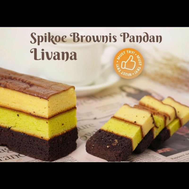 

spiku brownies lapis surabaya livana Halal Kemasan Vacuum siap kirim