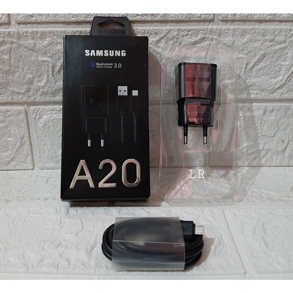 TRAVEL CHARGE  A80 A20 SAMSUNG CHAS HP FAST CHARGING CHARGE HANDPHONE