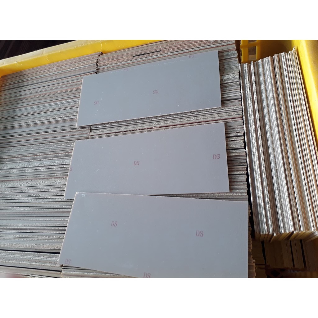 PCB polos semi fiber warna putih 20 x10 cm