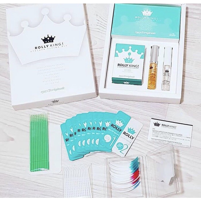 ROLLY KING MAX LASH LIFT 1BOX KOREA FLYING SET KIT