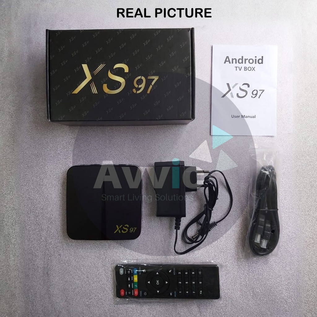Android TV Box XS97 MAX 4K HD 4GB 32GB WiFi Netflix Smart Media Player Bluetooth 5.0 Android 11