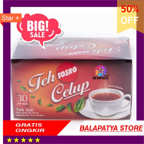 

40 OFF KHUSUS HARI INI !!! Teh Sosro Celup