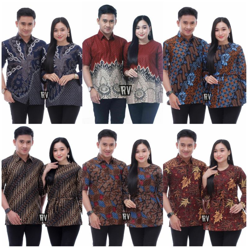 Jual Baju Couple Batik Seragam Acara | Shopee Indonesia