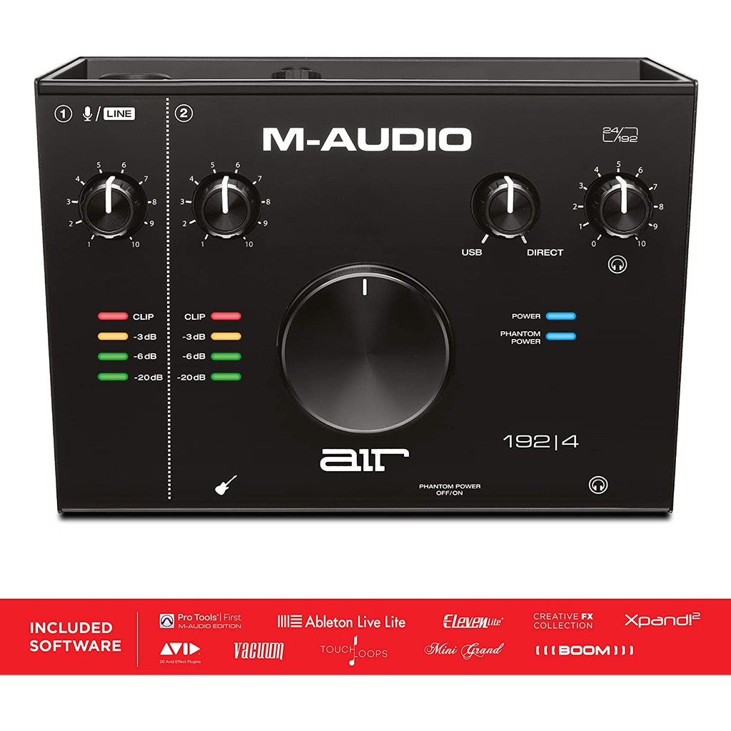 M-AUDIO AIR VIRTUAL AUDIO INTERFACE INSTRUMENTS | Shopee Indonesia