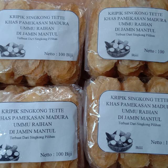 

Keripik tette madura