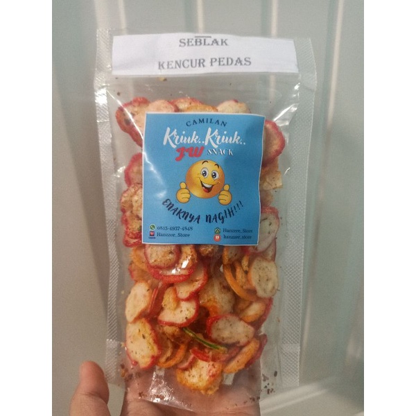 

Cemilan Snack Seblak Kencur Pedas murah 5000 Camilan 5 ribu (Free Bubble Wrap)