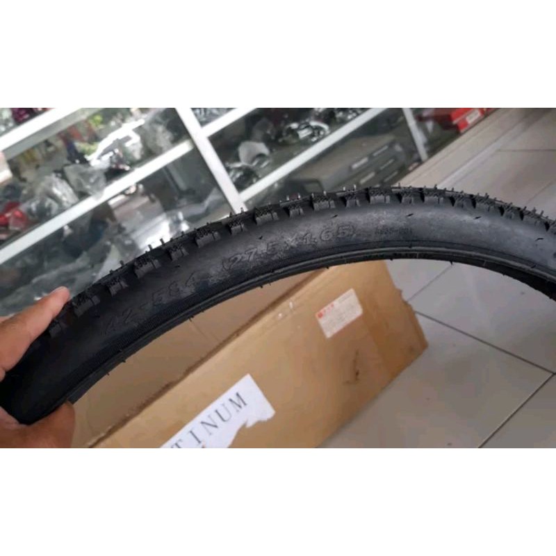 Ban luar tire kenda khan 650b size ukuran 27.5 x 1.65 wired nylon sepeda mtb gunung