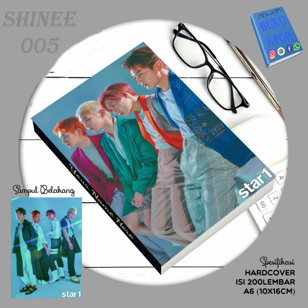 

BUKU TULIS KPOP/NOTEBOOK SHINEE Good Evening