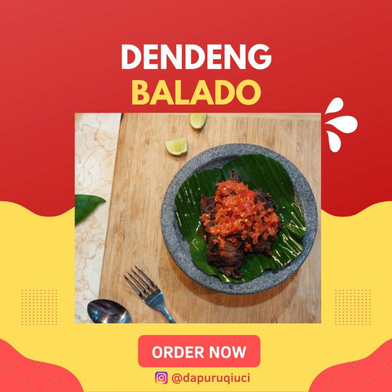 

Dendeng Balado Padang Asli (1kg)