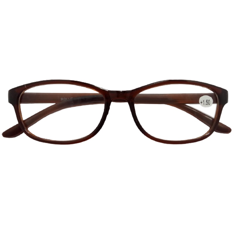 Kacamata Plus (+) Kacamata Baca Lensa Plus uk +1.00 s/d +3.00 Frame Coklat Tua Untuk Pria Wanita UNISEX Kacamata Rabun Dekat Kacamata Baca Fashion Terbaru