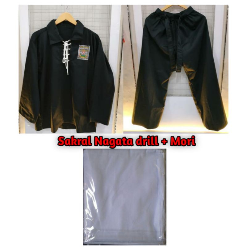 Sakral NagataDrill Sakral Warga Psht & Sabuk Mori