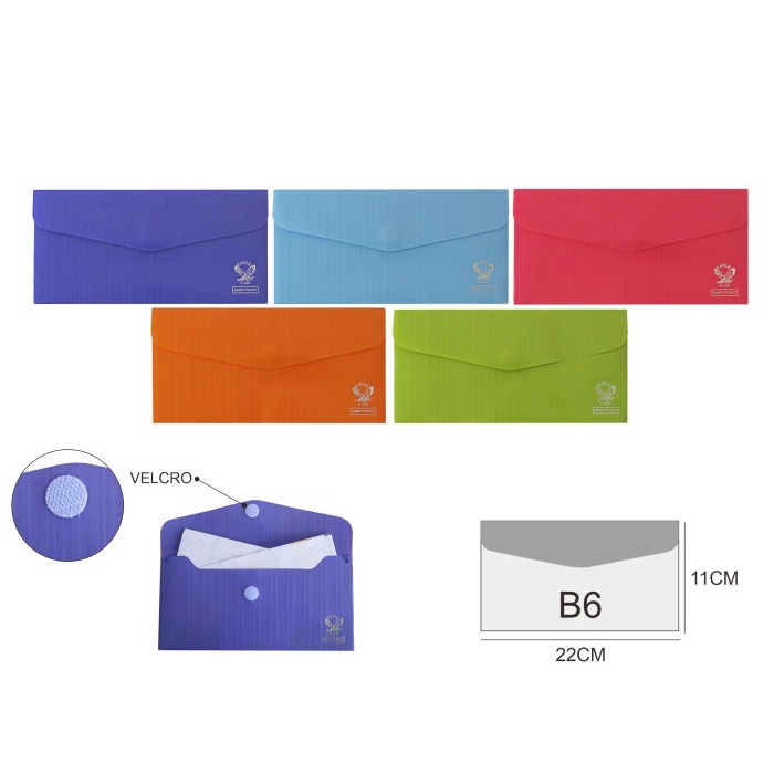 

Produk Unggulan Smart Pocket Velcro B6 E 220 Eagle Files 1Pack Isi 12Pcs Murah