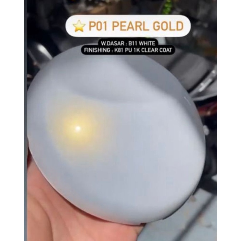 Sapporo Ultimate P01 Pearl Gold Pearl Series / Cat Spray Semprot Aerosol Terbaik