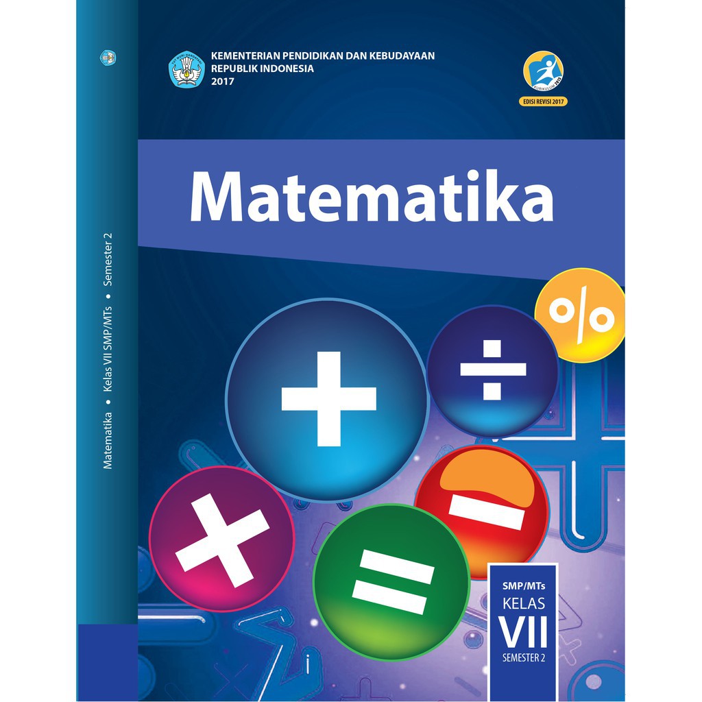 Buku ipa ips matematika bahasa indonesia inggris pkn pai seni budaya prakarya pjok smp kelas 7-MATEMATIKA SMESTER 2