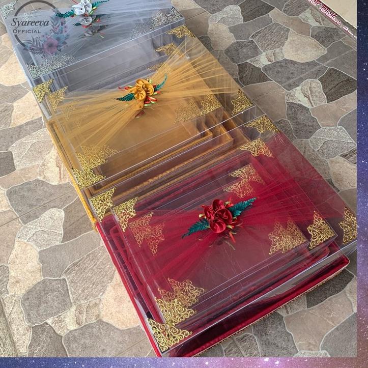 

Terbatas N8Y Kotak Hantaran / Box Hantaran Mika Tile Kekinian Pernikahan Mewah 72 Diskon