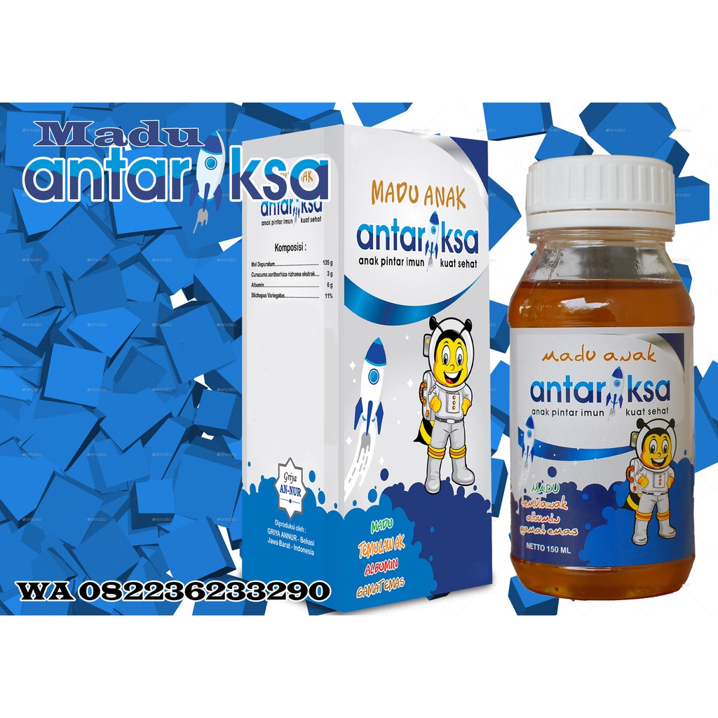 multivitamin anak madu antariksa