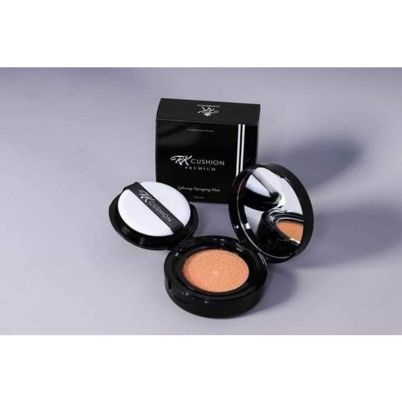 ACEH (COD) RK CUSHION PREMIUM Bedak Cair Water Proof Makin Berkeringat Makin Glowing