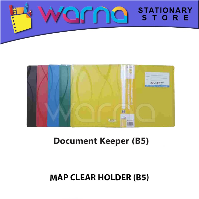 

MAP DOKUMEN DOKUMEN KEEPER DISPLAY BOOK CLEAR HOLDER VTEC B5 20