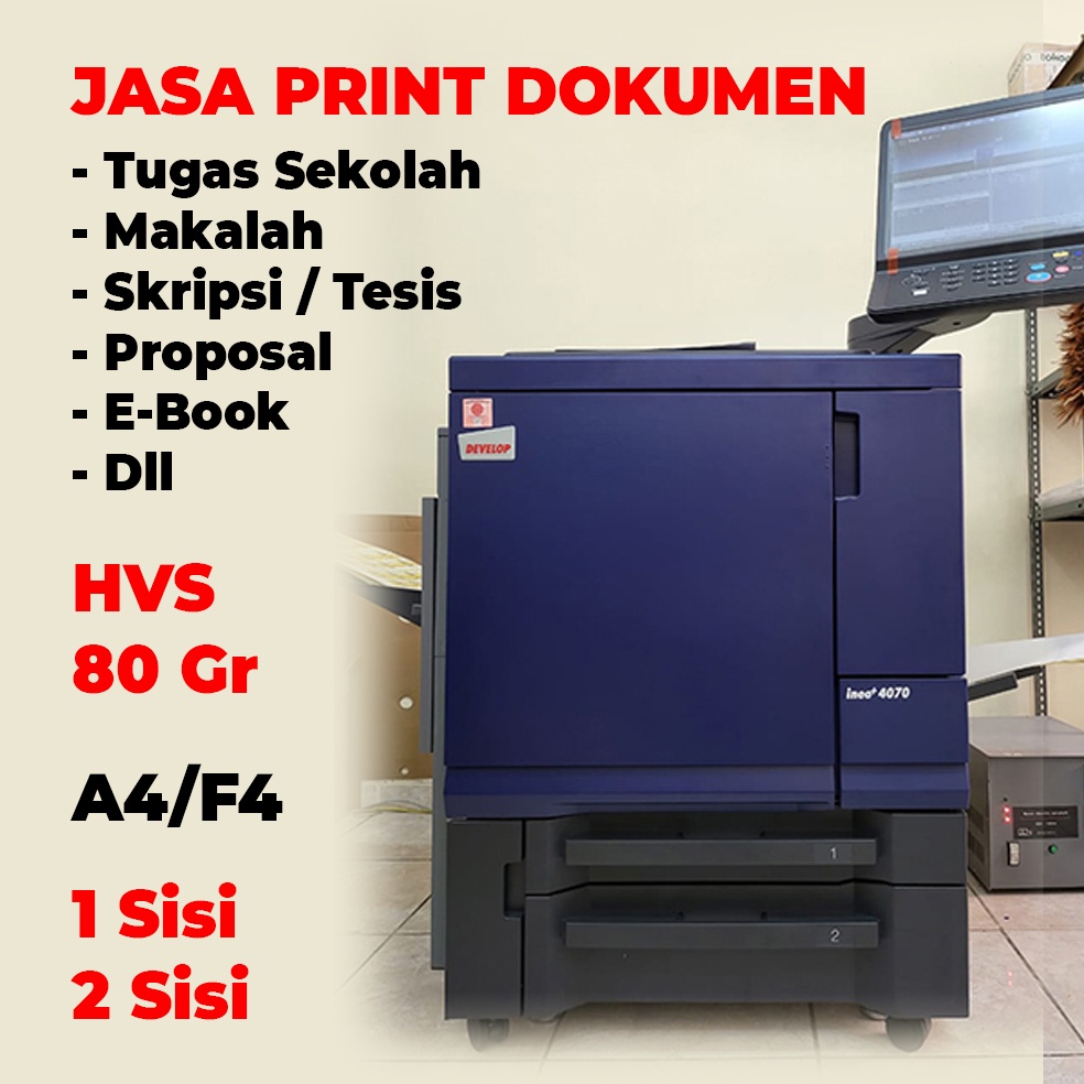 

PRINT/CETAK DOKUMEN HVS