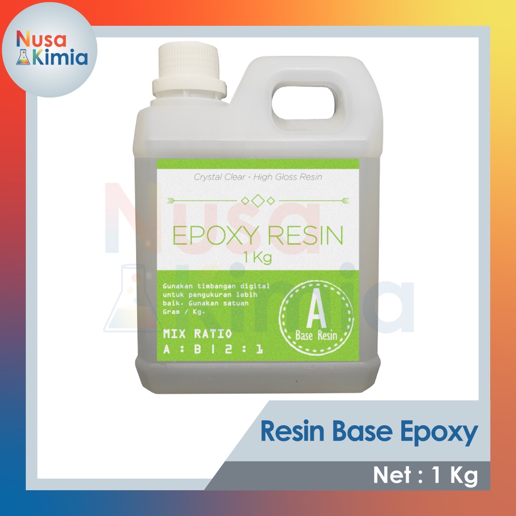 Epoxy Resin Part A - Resin Saja 1 Kg