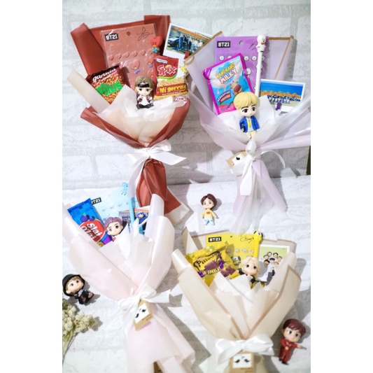 

Buket Tinytan BTS